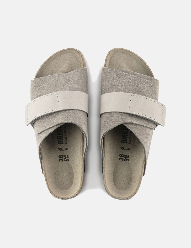 Birkenstock Kyoto (Nubuck) - Stone Coin Grey