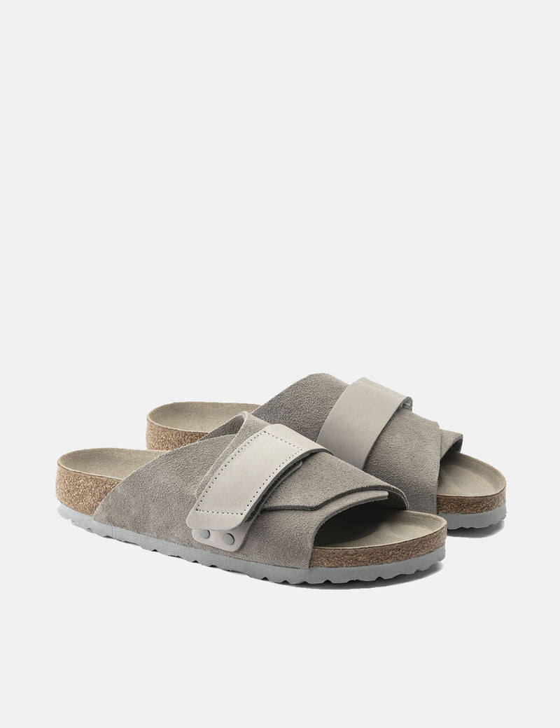 Birkenstock Kyoto (Nubuck) - Stone Coin Grey