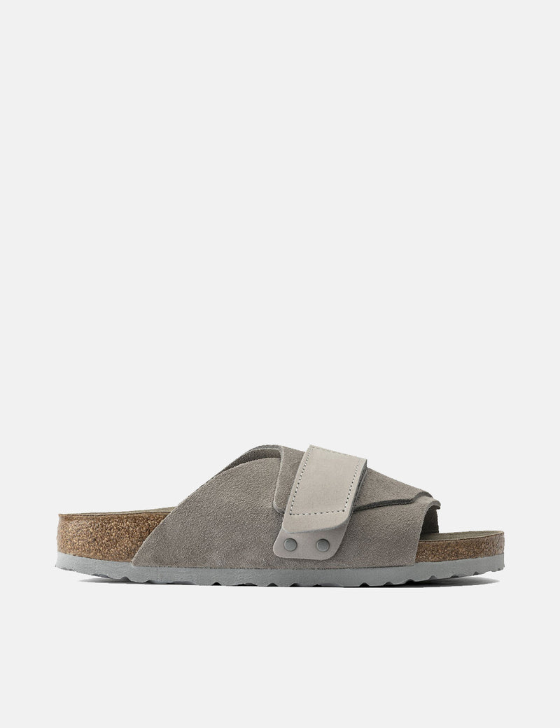 Birkenstock Kyoto (Nubuck) - Stone Coin Grey