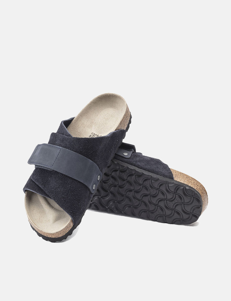 Birkenstock Kyoto (Nubuck) - Midnight Black