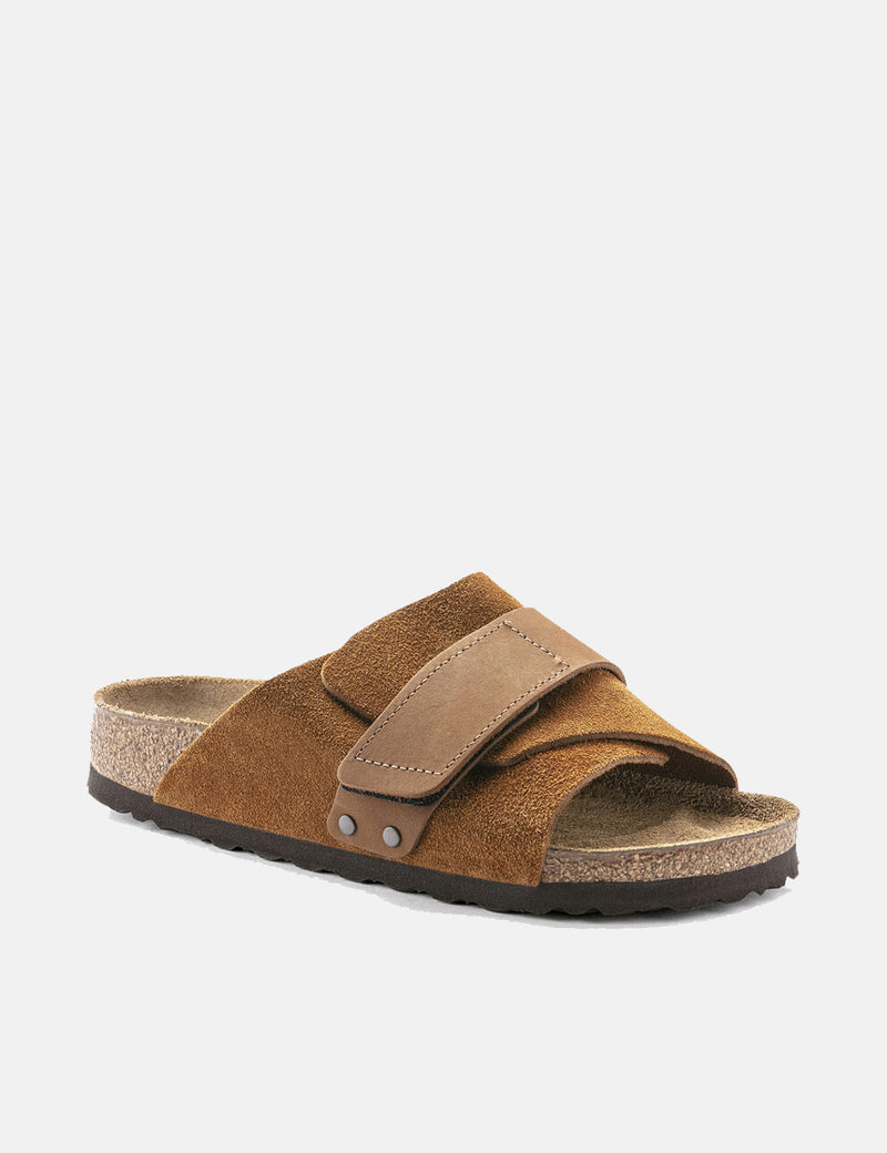 Birkenstock Kyoto (Nubuck) - Mink Brown