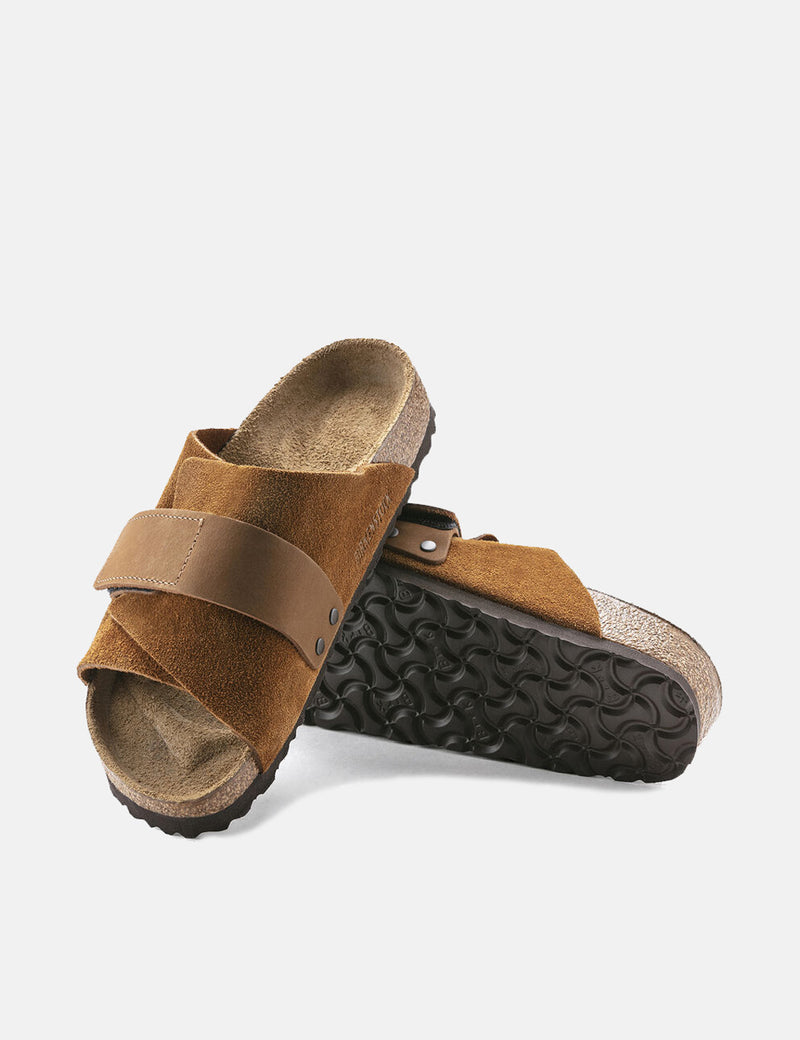 Birkenstock Kyoto (Nubuck) - Mink Brown