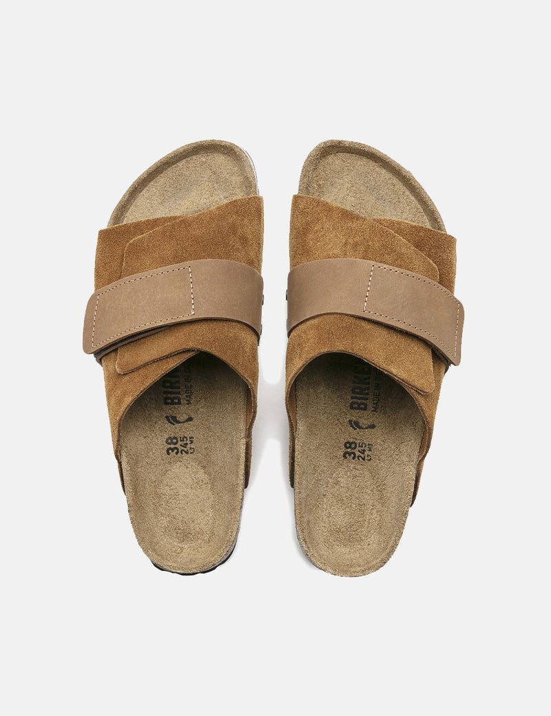Birkenstock Kyoto (Nubuck) - Mink Brown