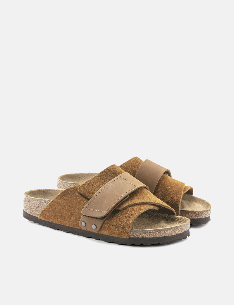 Birkenstock Kyoto (Nubuck) - Mink Brown
