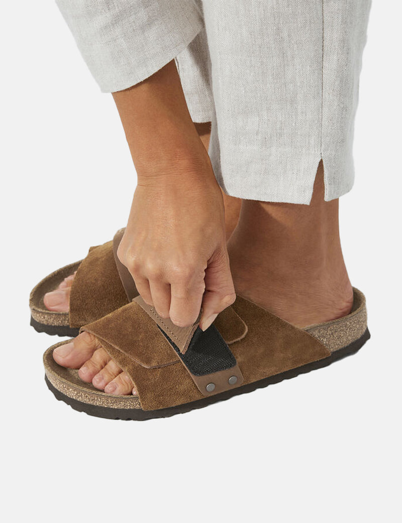 Birkenstock Kyoto (Nubuck) - Mink Brown