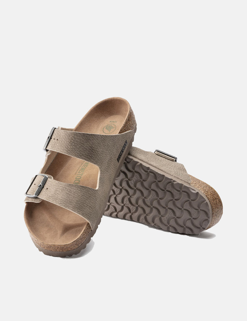 Birkenstock Arizona (Vegan) - Desert Dust Grey Taupe