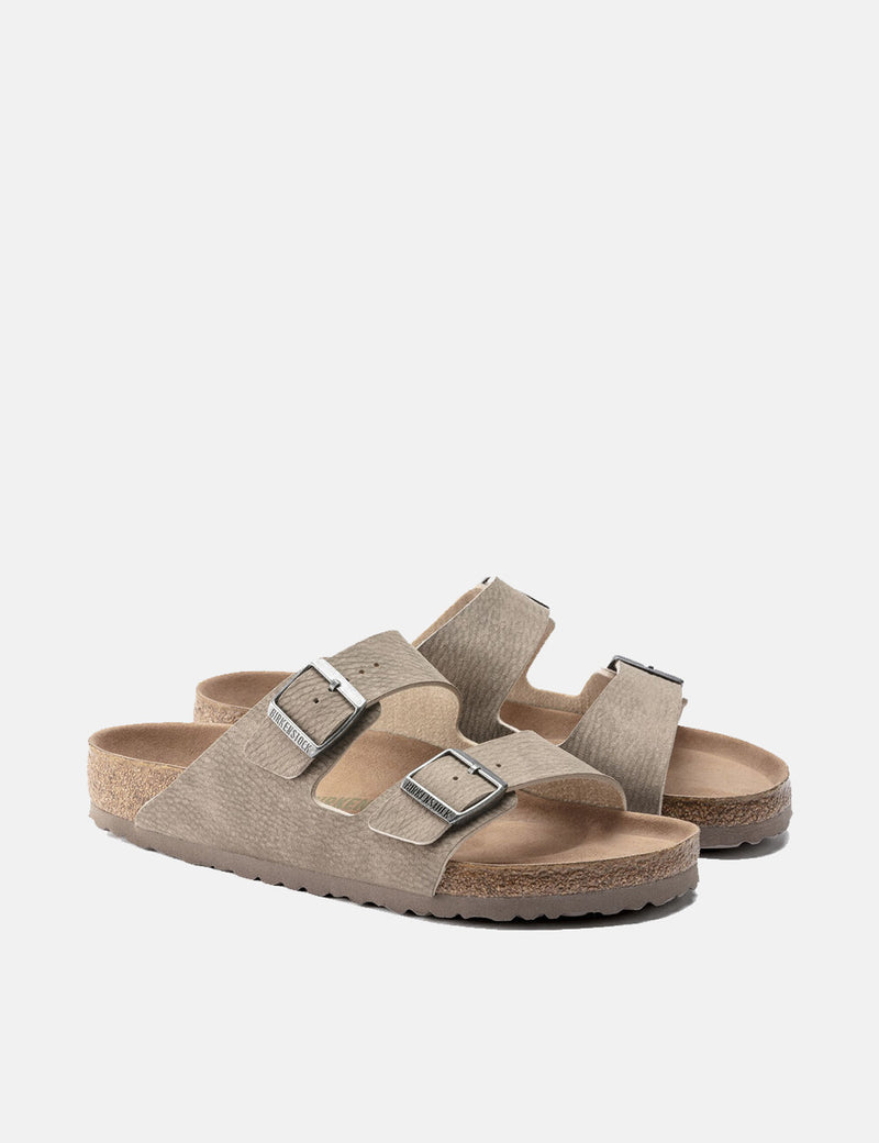 Birkenstock Arizona (Vegan) - Desert Dust Grey Taupe