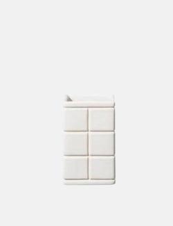 Puebco Ceramic Bath Toothbrush Stand - White