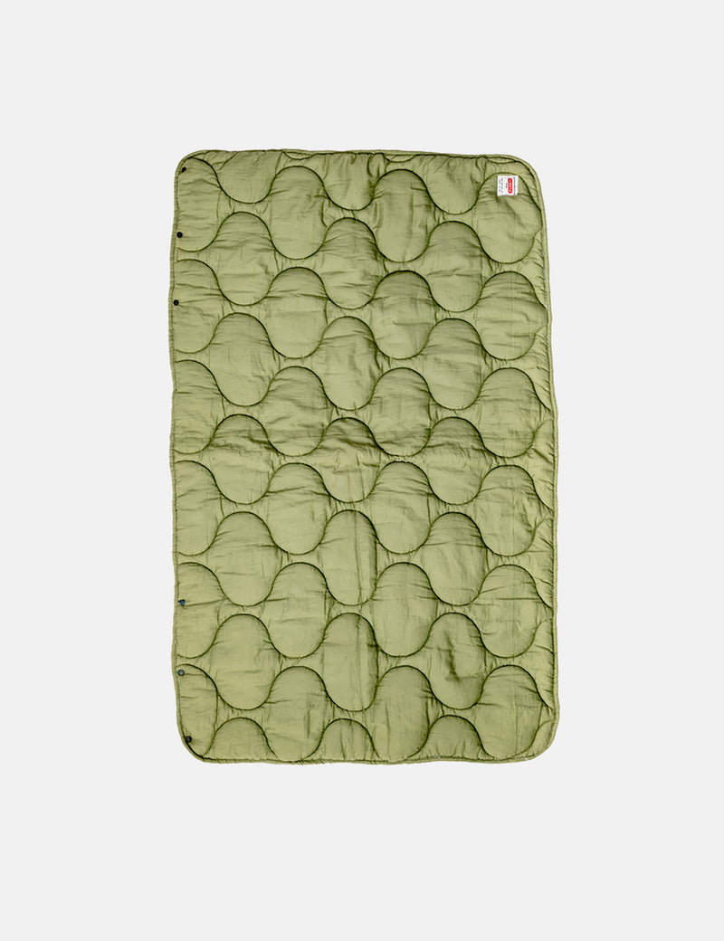 Puebco Quilted Wrap Blanket - Green