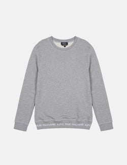 A.P.C. Austin Sweatshirt - Grey Heather