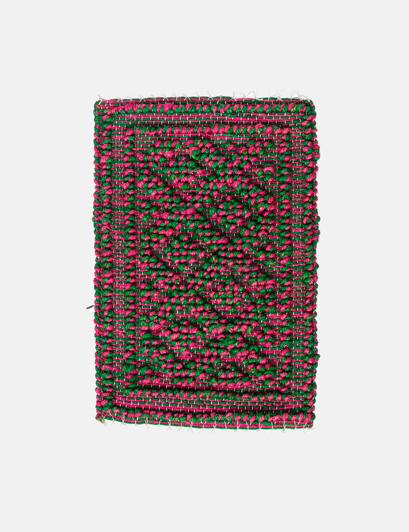 Puebco Jute Place/Table Mat - Pink/Green