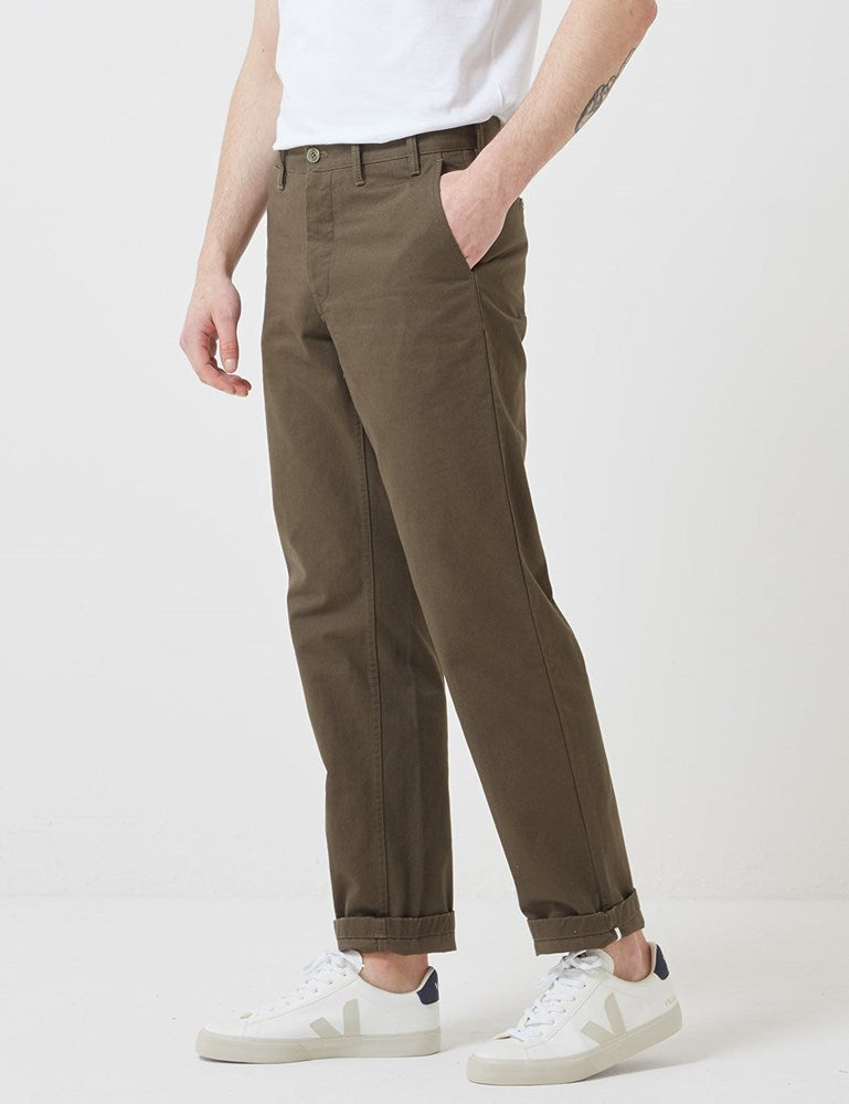 Norse Projects Aros Heavy Chino（レギュラー）-アイビーグリーン