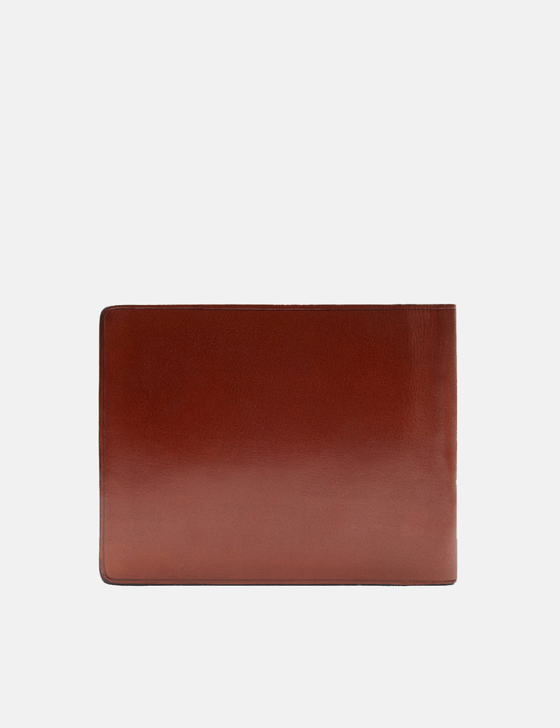Il Bussetto Bi-Fold Wallet (Leather) - Light Brown
