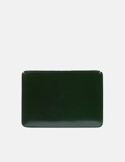 Il Bussetto Small Card Holder (Leather) - Forest Green