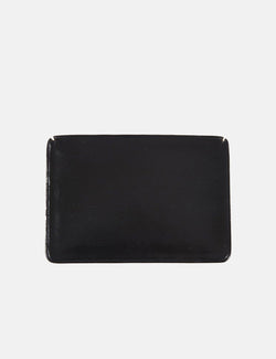Il Bussetto Small Card Holder (Leather) - Black