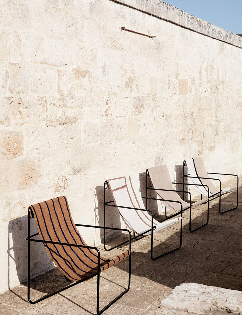 Ferm Living Desert Lounge Chair - Black/Shape