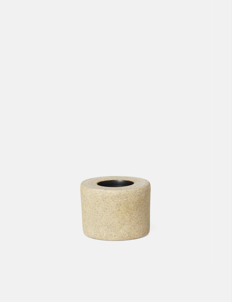 Ferm Living Bon Accessories Toothbrush Holder - Black/Stone