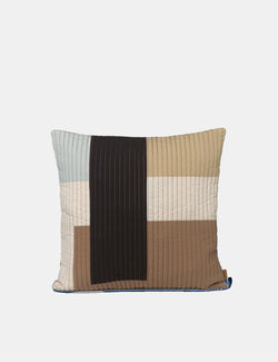 Ferm Living Shay Quilt Cushion（50x50cm）-砂漠