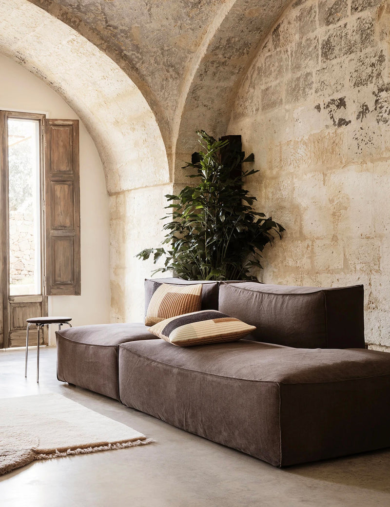 Ferm Living Shay Quilt Cushion (50x50cm) - Desert