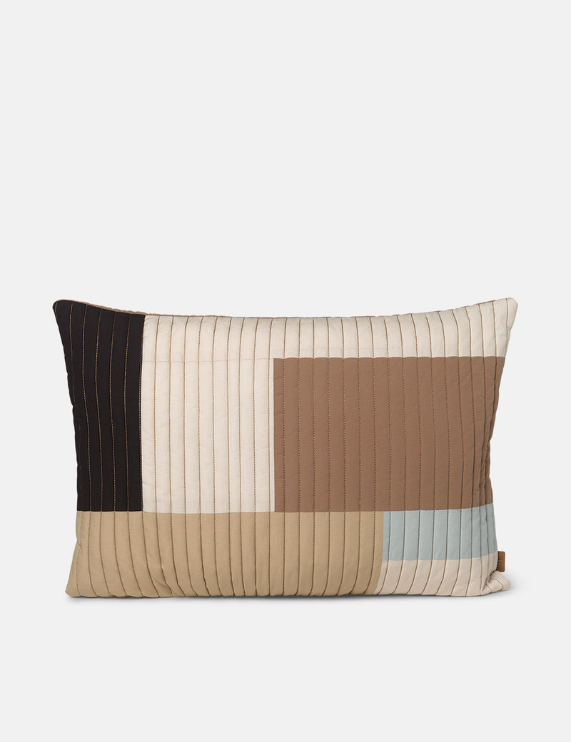 Ferm Living Shay Quilt Cushion (Rectangle) - Desert