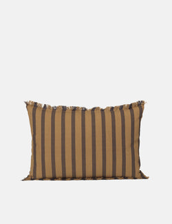 Ferm Living True Cushion (Rectangle) - Sugar Kelp/Black