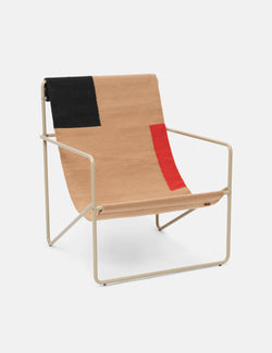 Ferm Living Desert Chair - Cashmere/Block
