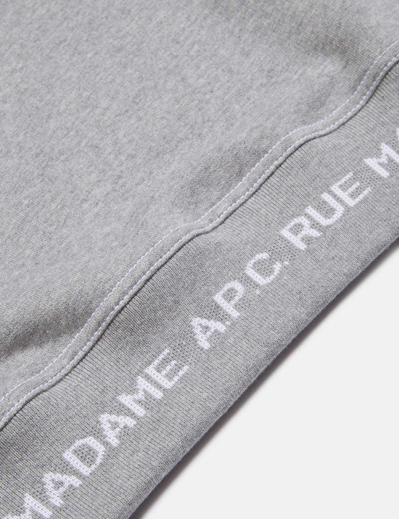 A.P.C. Austin Sweatshirt - Grey Heather