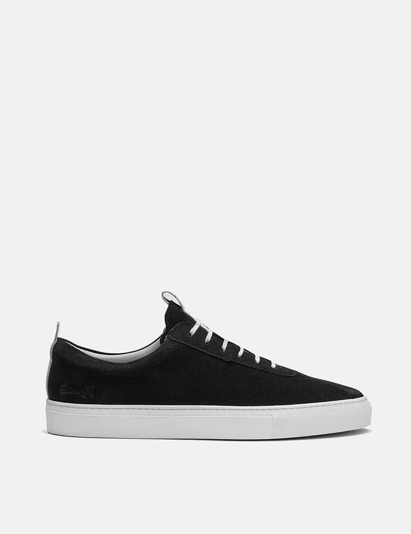 Grenson Sneakers No.1 (Suede) - Black