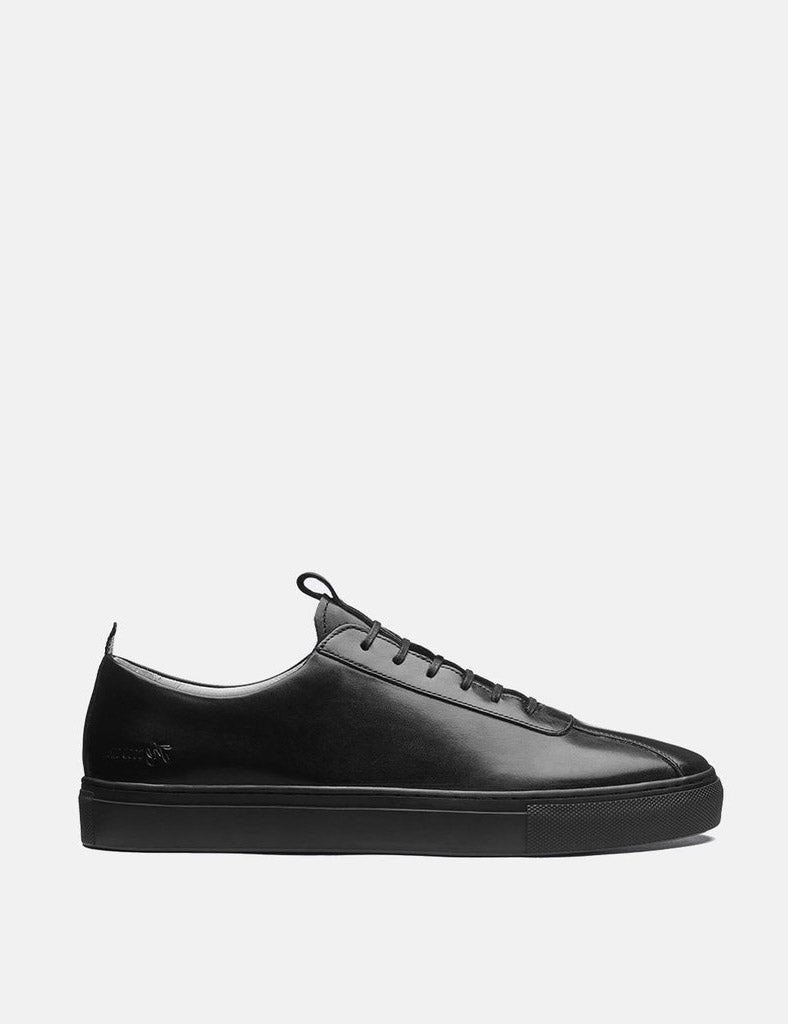 Grenson Sneakers 1 (Leather) - Black/Black