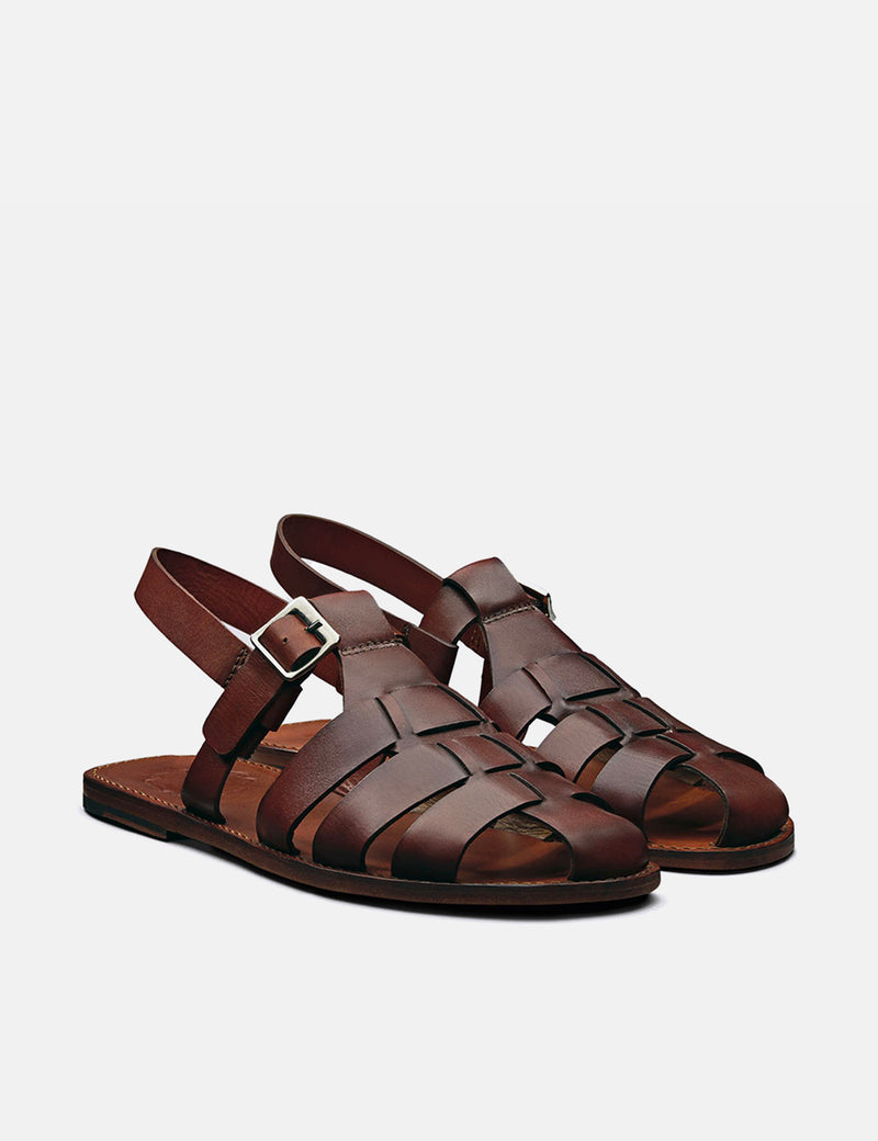 Grenson Quincy Sandal (Leather) - Tan