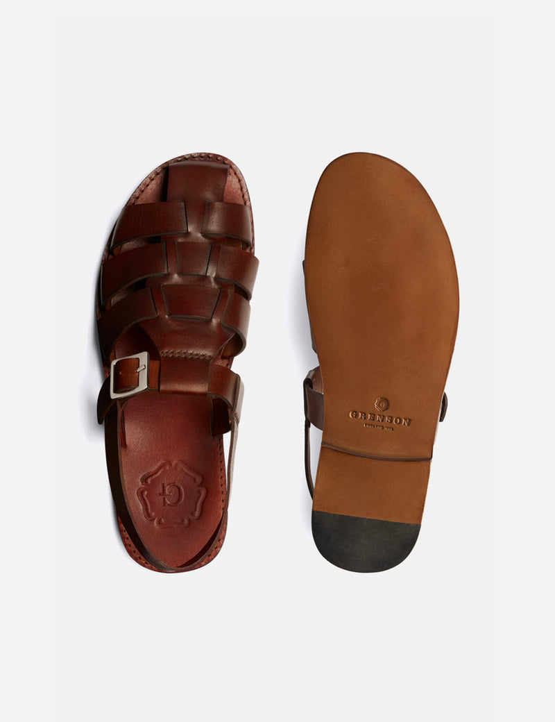 Grenson Sandale Quincy (Cuir) - Tan