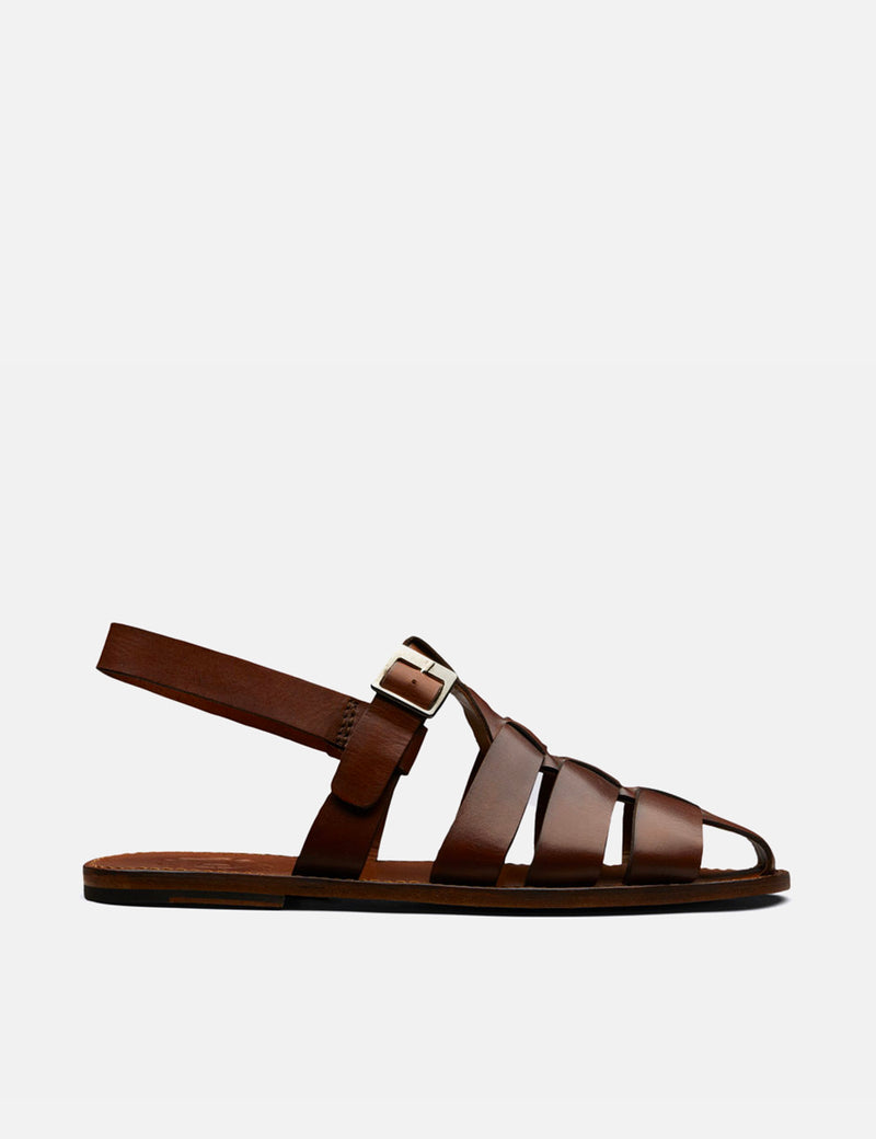 Grenson Quincy Sandal (Leather) - Tan