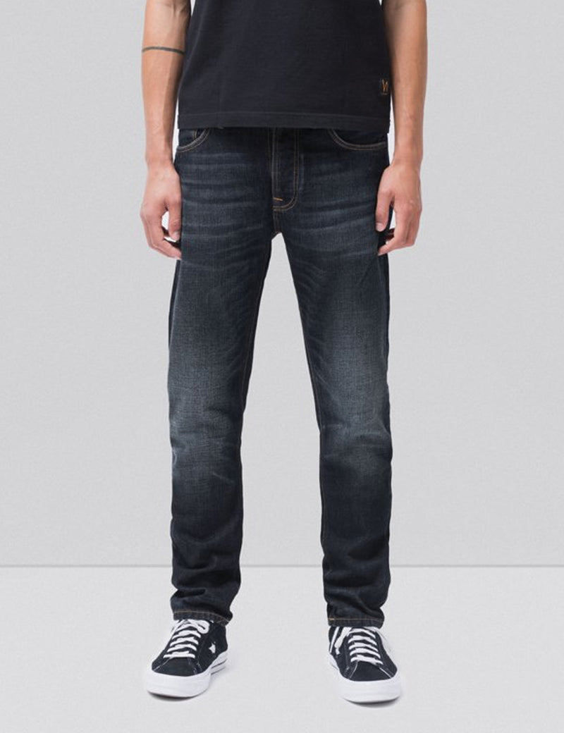 Nudie Fearless Freddie Jeans (Loose Taper) - Tokyo Blue