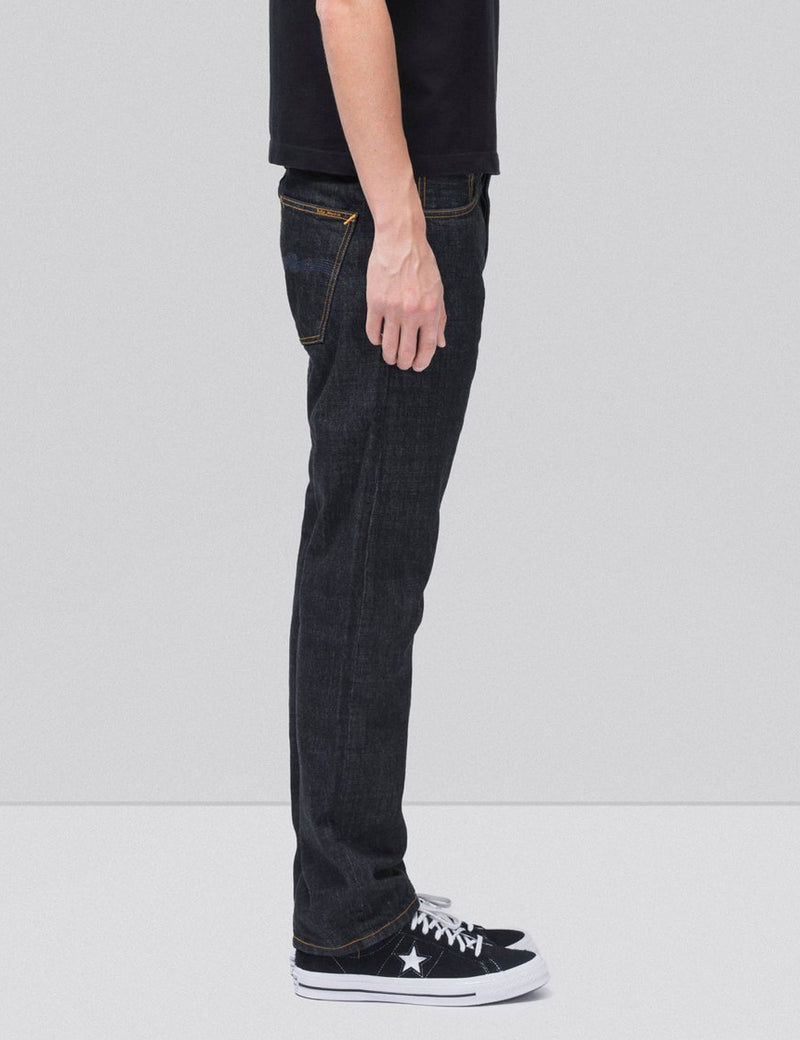 Nudie Sleepy Sixteen Jeans (Relaxed Straight) - Rinsed