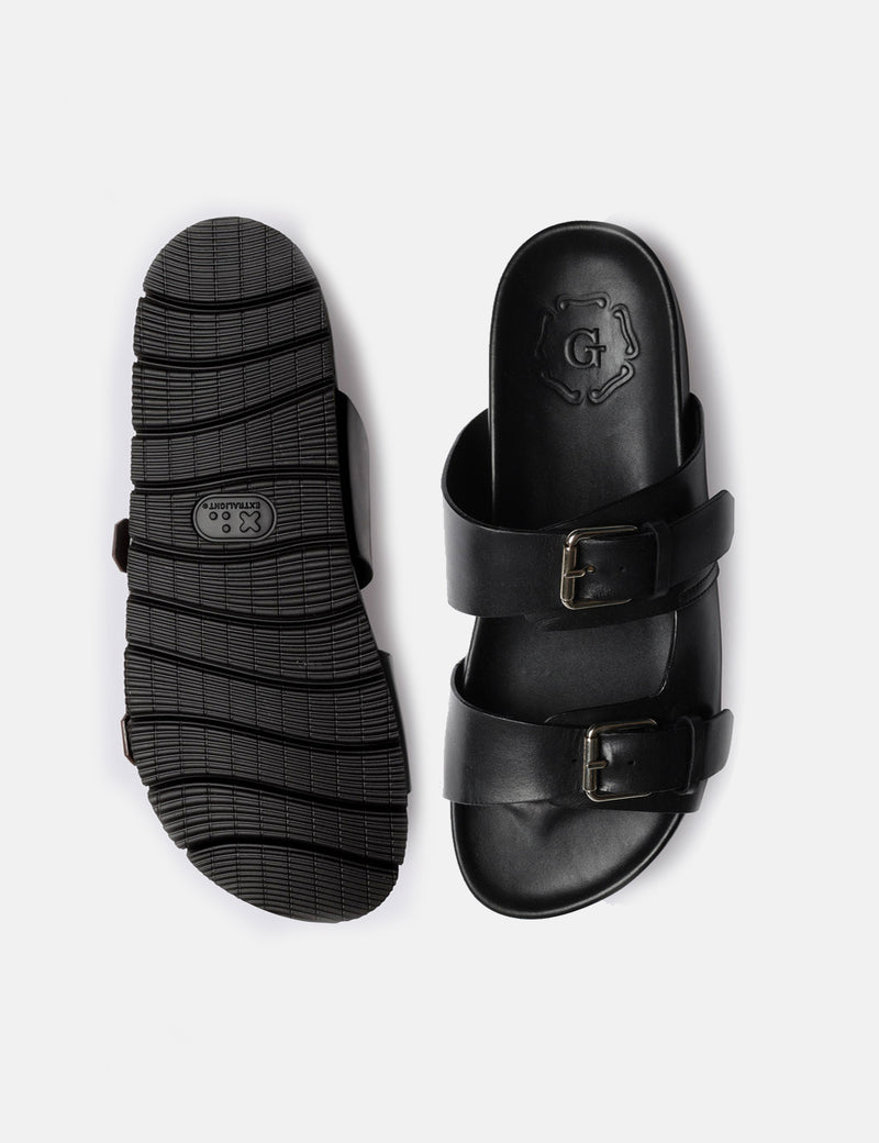 Grenson Florin Sandal (Leather) - Black