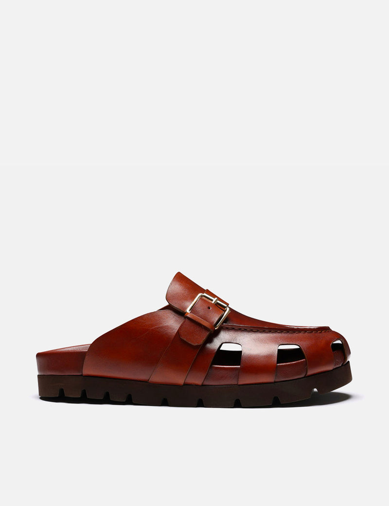 Grenson Dale Sandal (Leather) - Tan