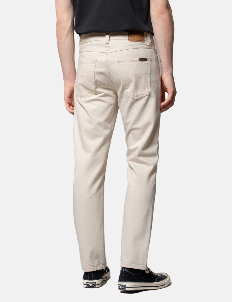 Nudie Gritty Jackson Jeans - Soft Cream