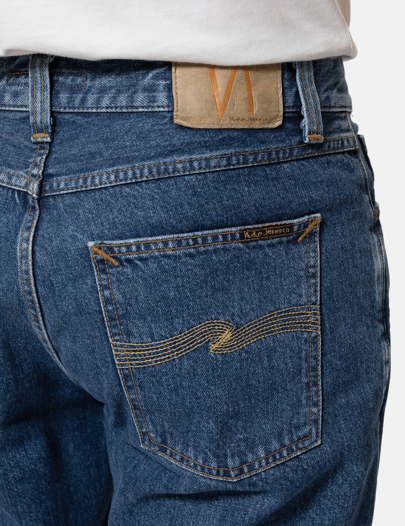 Nudie Jeans Rad Rufus Jeans (Regular) - Bleu Lundi