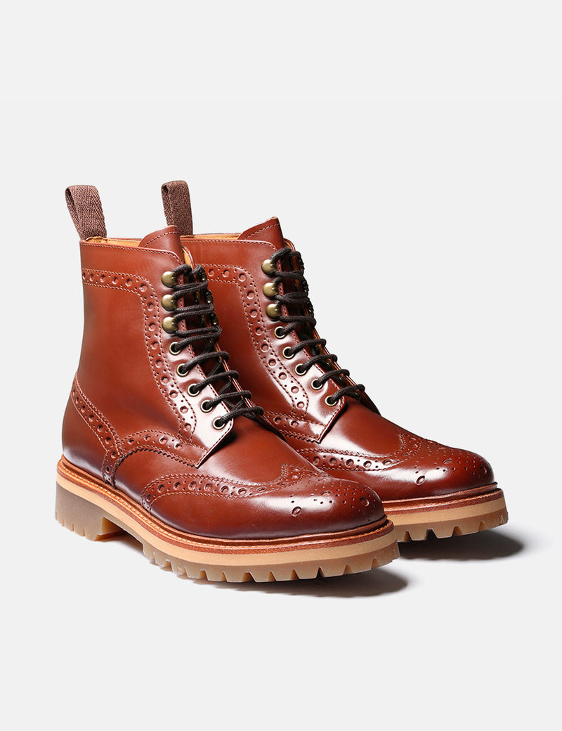 Botte Fred Grenson (Cuir Colorado) - Tan