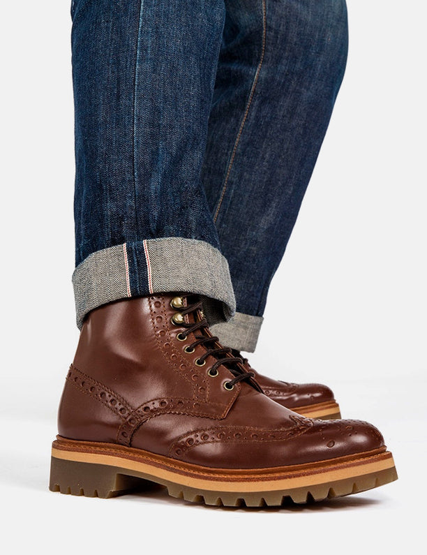 Botte Fred Grenson (Cuir Colorado) - Tan