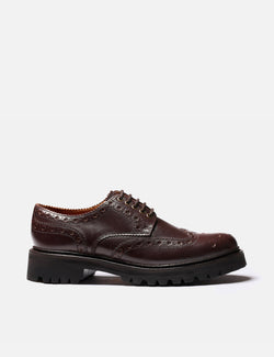 Grenson Archie Brogue (Colorado Leather) - Brown