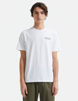 Wood Wood Sami Info T-Shirt - White