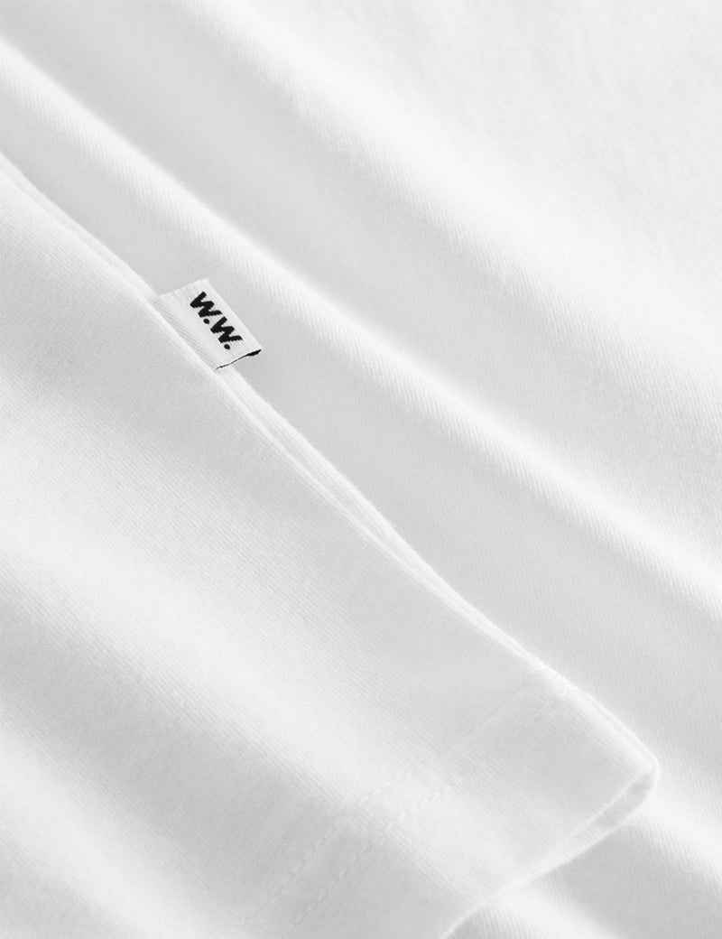Wood Wood Sami Info T-Shirt - White