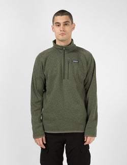 Patagonia Better Sweater 1/4 Zip Fleece - Industrial Green