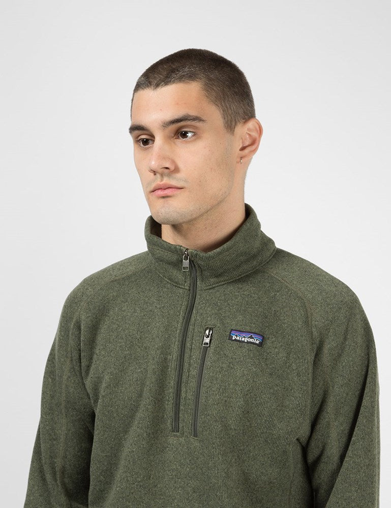 Patagonia Better Sweater 1/4 Zip Fleece - Industrial Green