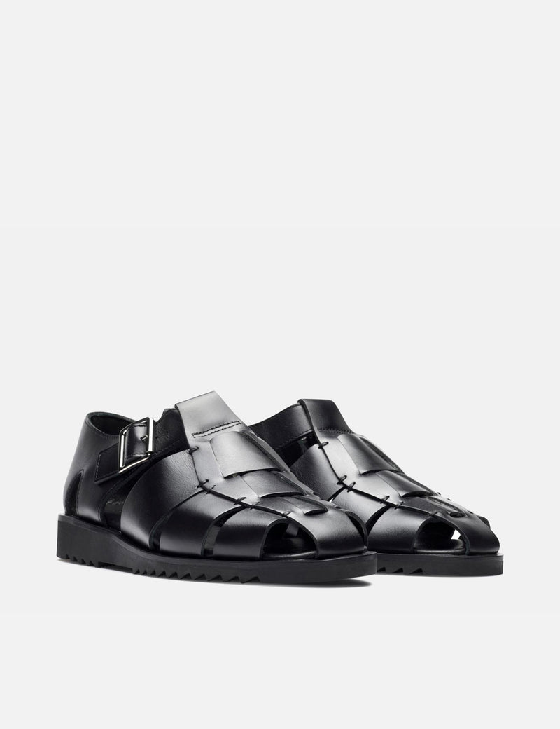 Paraboot Pacific Sandals (Leather) - Black