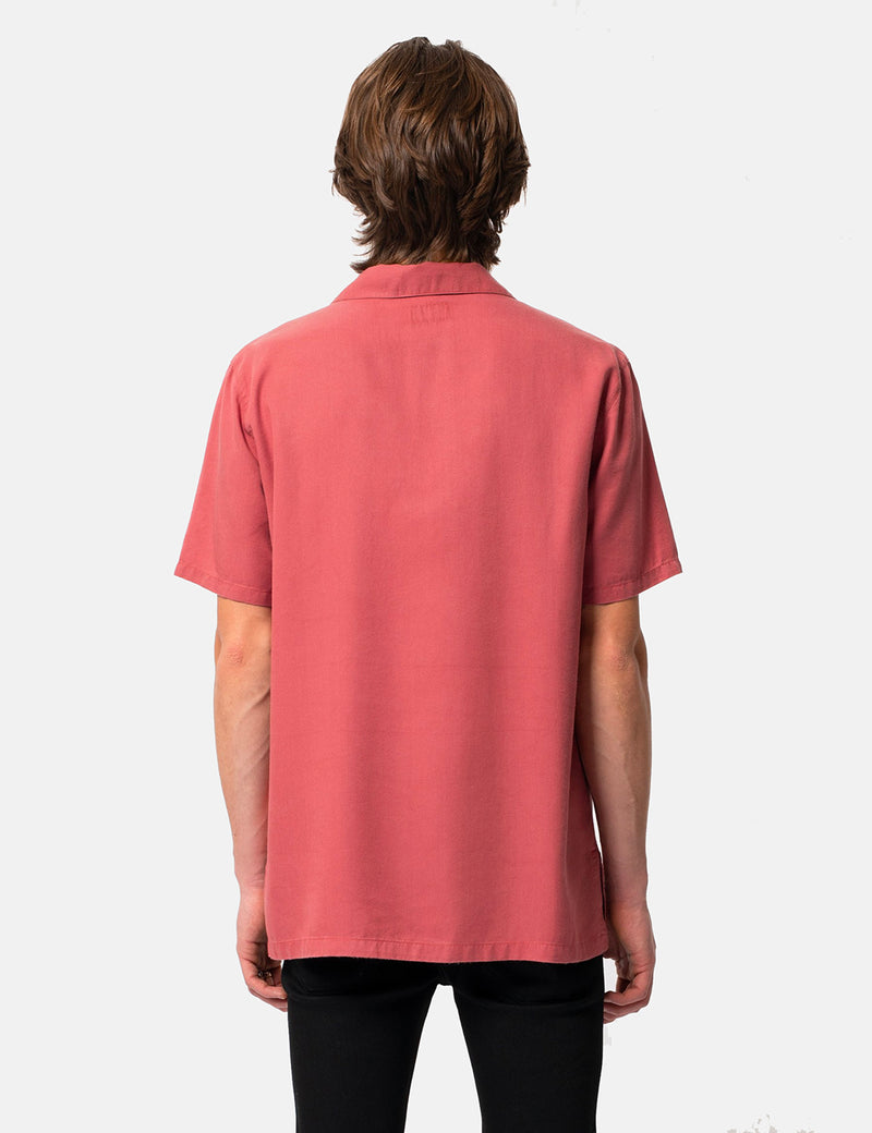 Nudie Arvid NJCO Shirt - Dusty Red