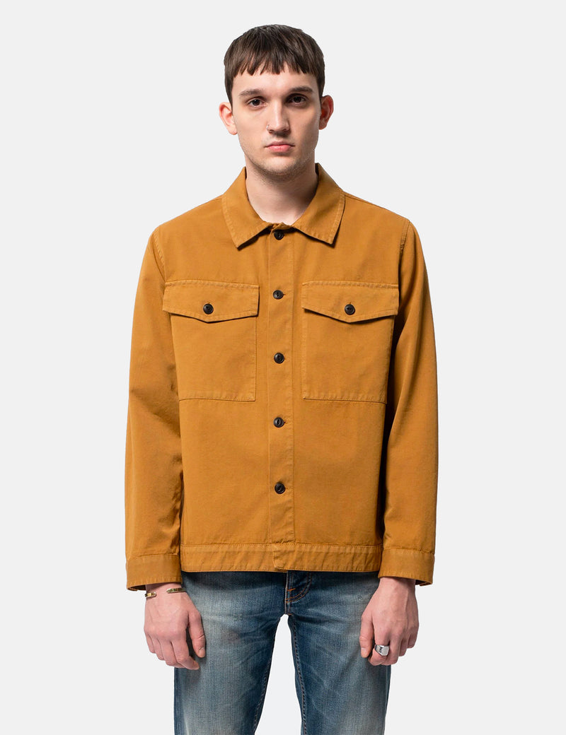 Nudie Colin Utility Overshirt - Camel