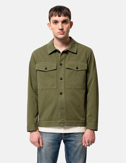 Nudie Colin Utility Overshirt - Green