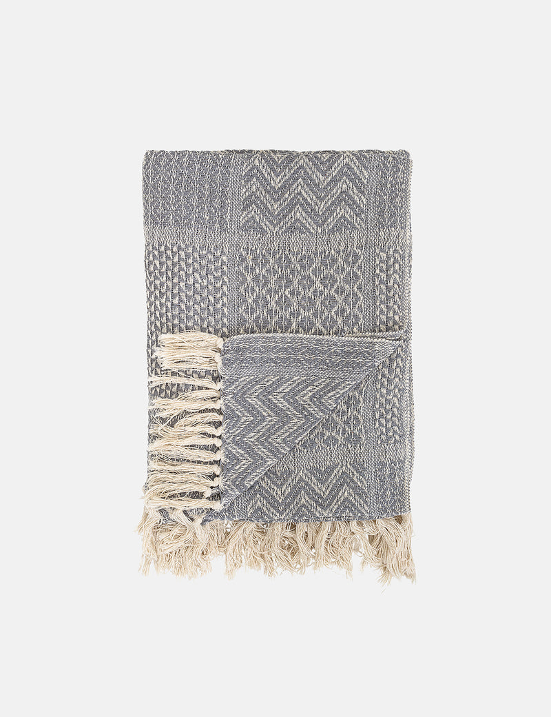 Bloomingville Recycled Cotton Throw - Grey